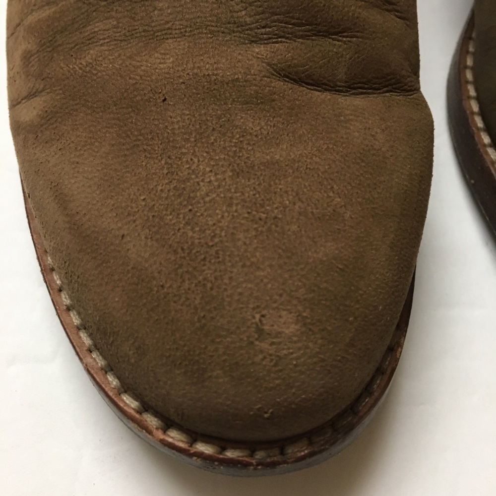 Eileen Fisher Billie Booties Ankle Boots 9 Brown Soft Leather Fall Casual - Picture 6 of 11
